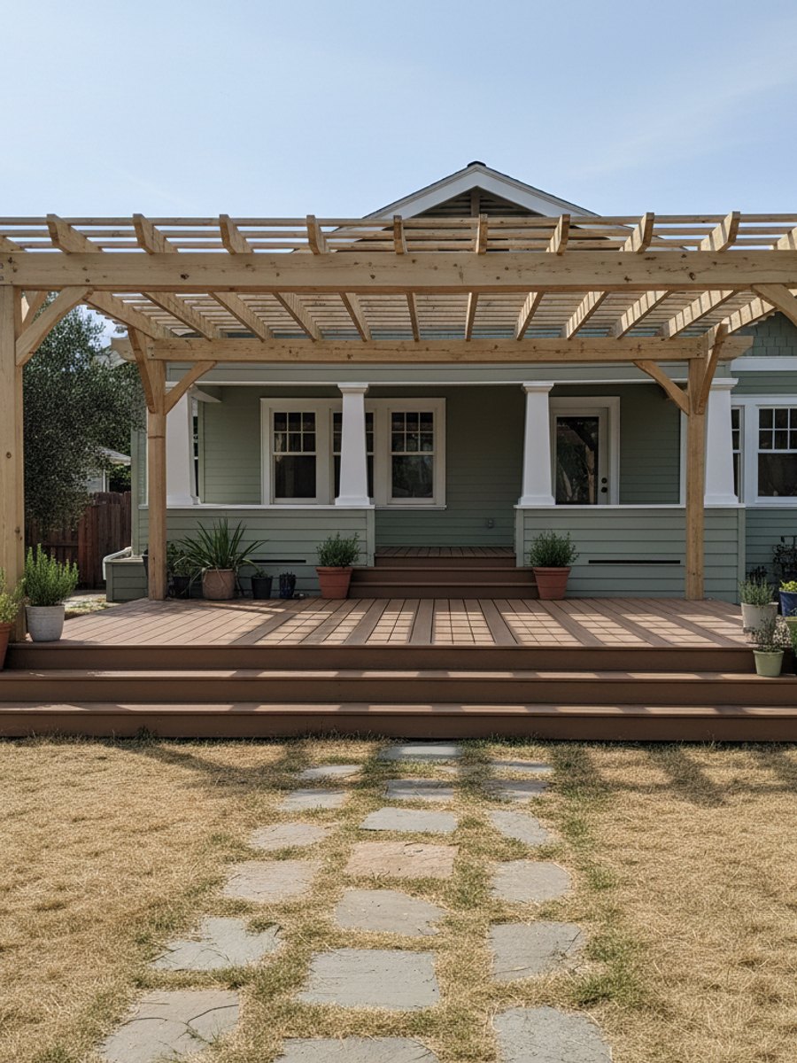Deck Installation completed by Coastal Deck Solutions in Fresno, CA